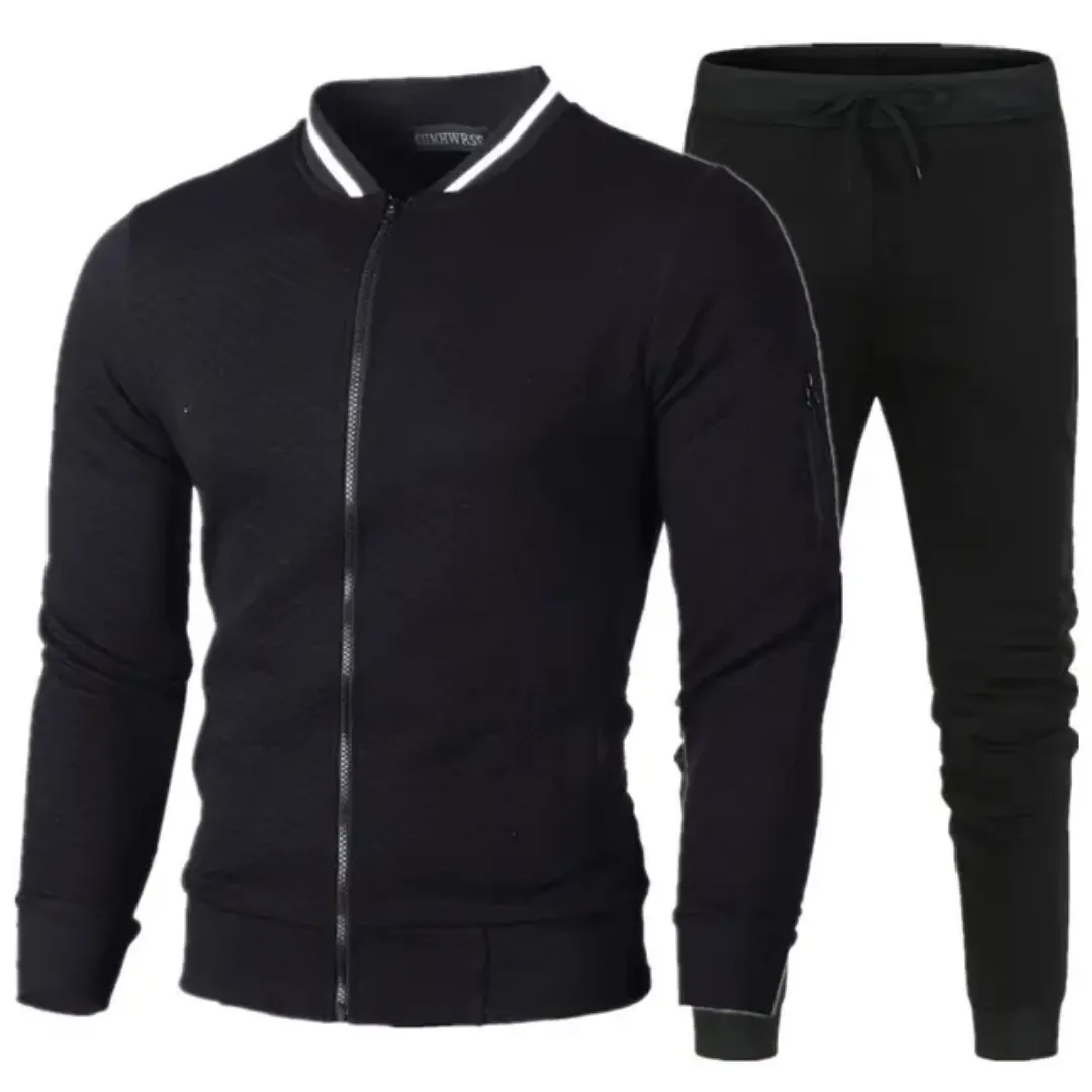 Ensemble Survêtement Homme Zippé – Style Sportwear Élégant