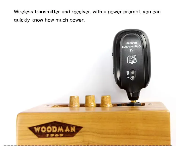 Système Audio Sans Fil UHF A8 – Récepteur & Transmetteur pour Guitare, Appareil Photo ou Audio