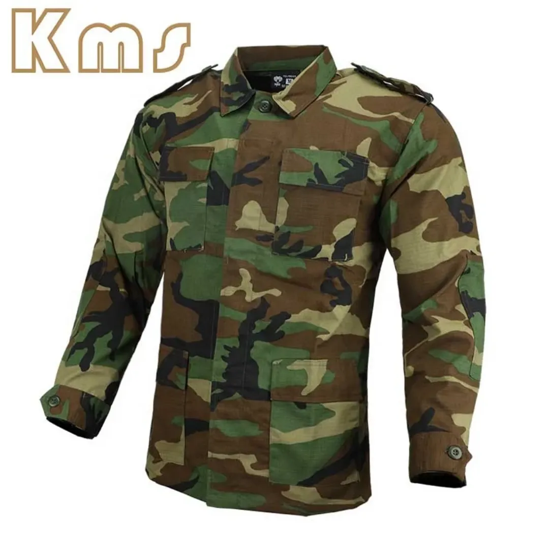 Ensemble Militaire Camouflage – Veste et Pantalon Tactique Homme