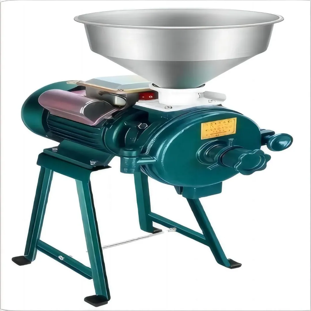 Machine de broyage électrique multifonction pour cacahuètes, riz, maïs, blé et grains secs ou humide