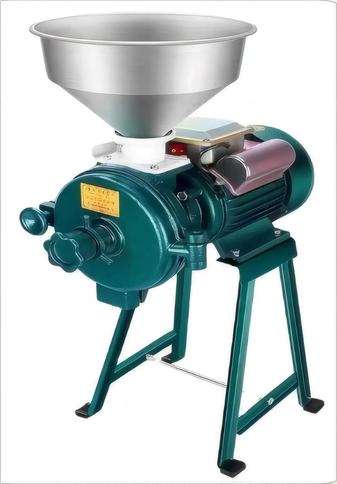 Machine de broyage électrique multifonction pour cacahuètes, riz, maïs, blé et grains secs ou humide