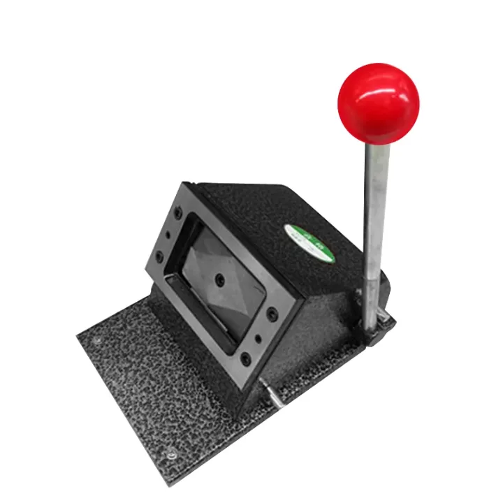Presse manuelle de découpe PVC pour cartes – Machine à levier pour badge ID, cartes membres et plastiques