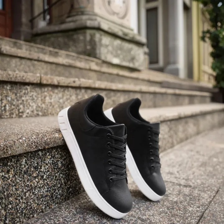 Chaussures Homme en Cuir Décontractées – Confort Premium, Style Élégant à Lacets – Marron ou Noir