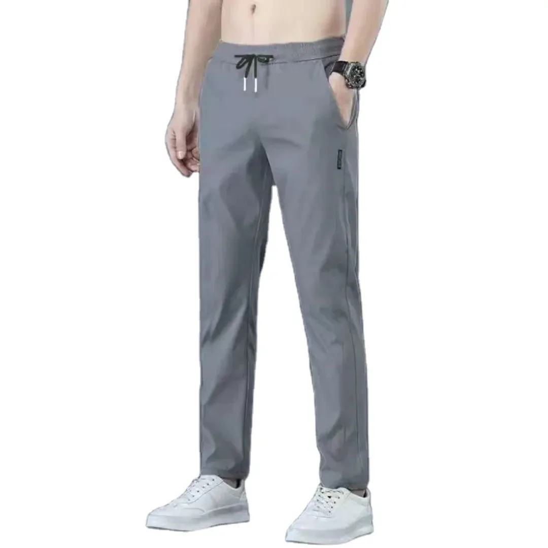 Pantalon Jogger Homme Léger – Gris Sport Décontracté