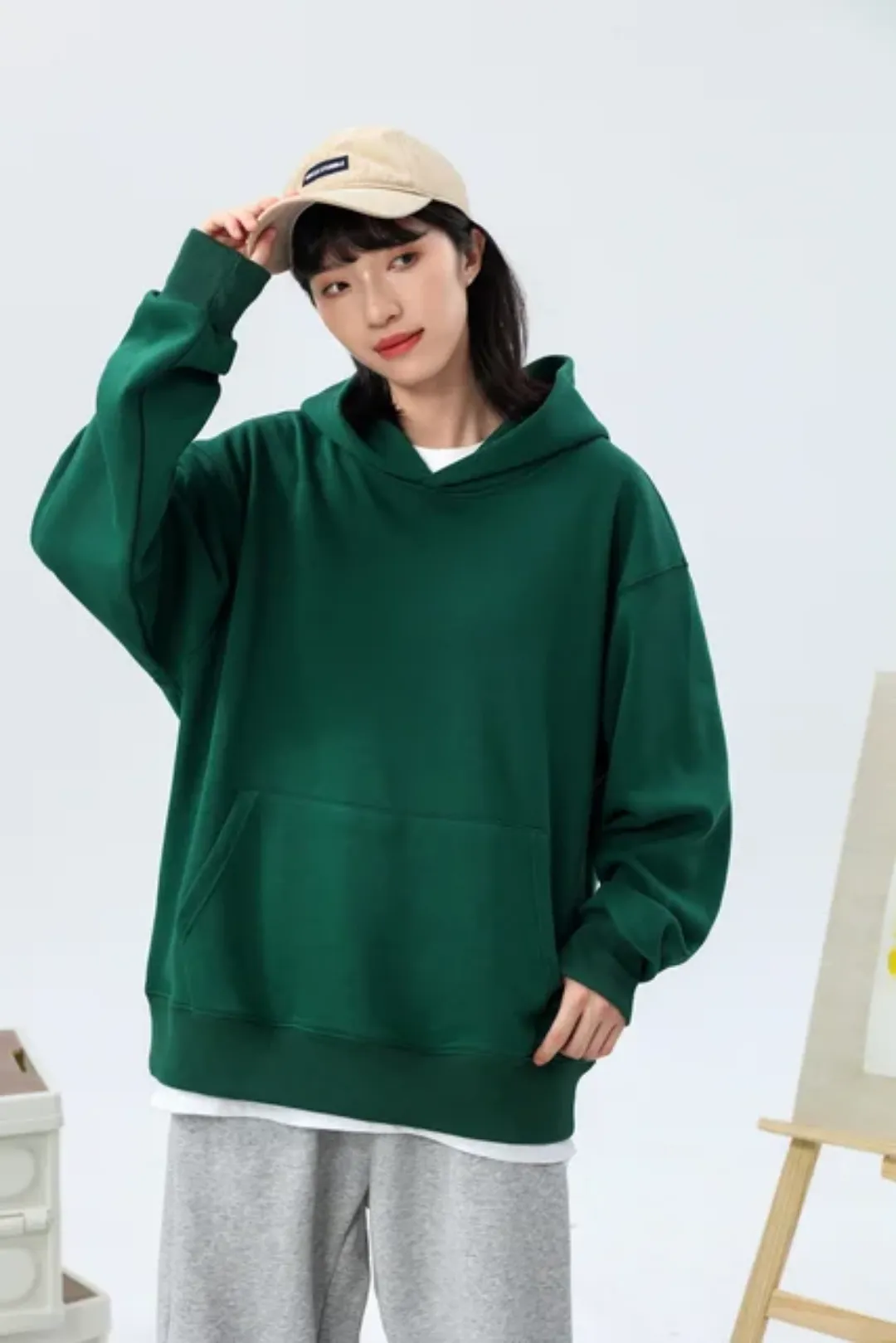Hoodie Nuances Essentielles – Unisexe, Confort Premium