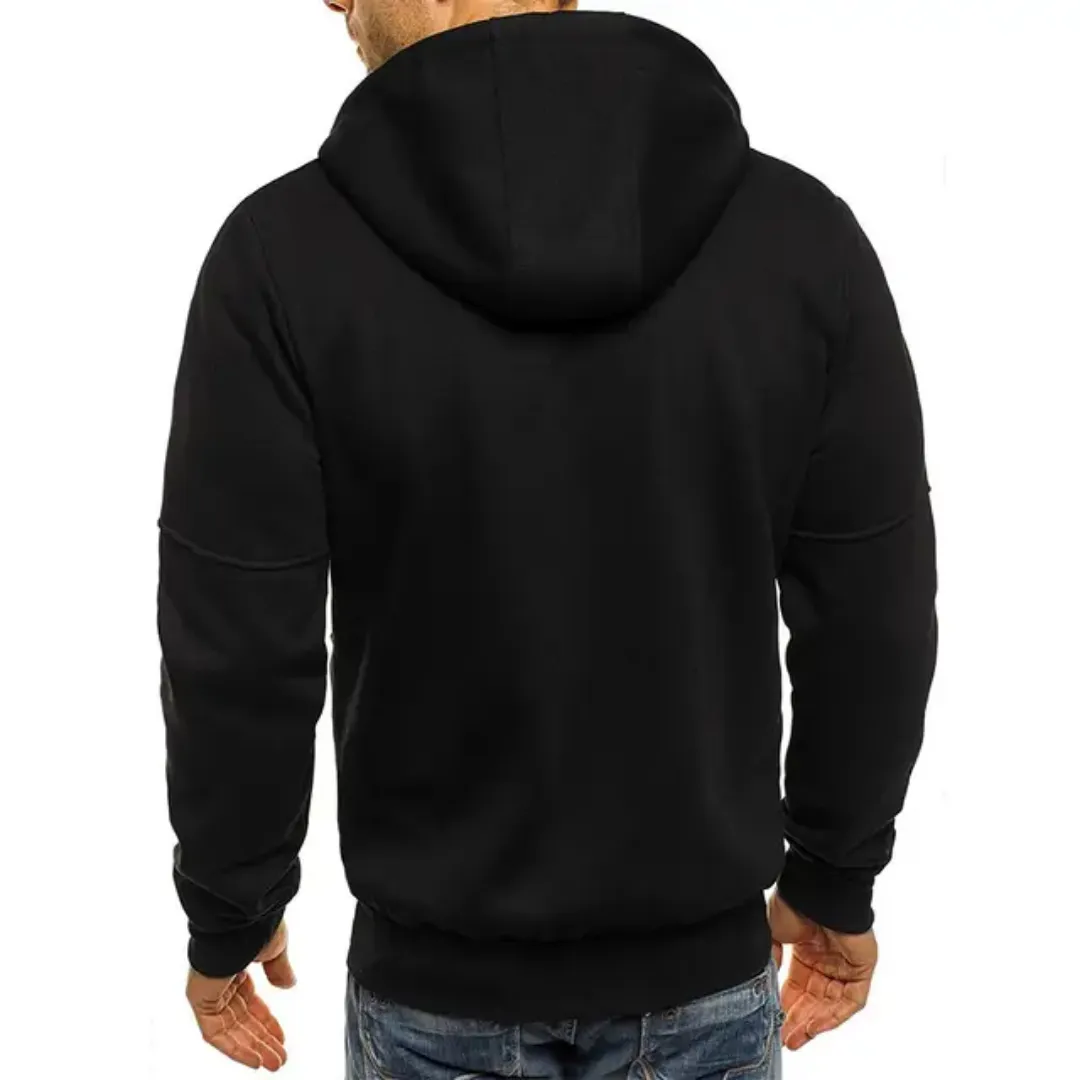 Veste Sweat à Capuche Zippée Homme – Bordeaux Sport & Confort