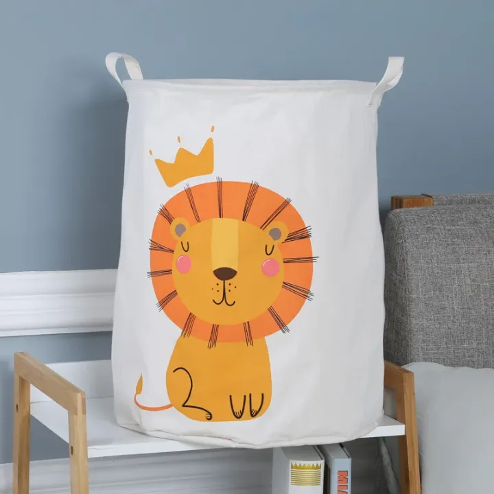 Paniers de Rangement pour Enfants – Motifs Animaux Mignons, Pliable et Léger