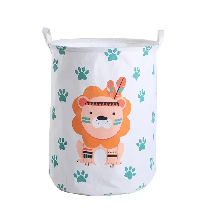 Paniers de Rangement pour Enfants – Motifs Animaux Mignons, Pliable et Léger
