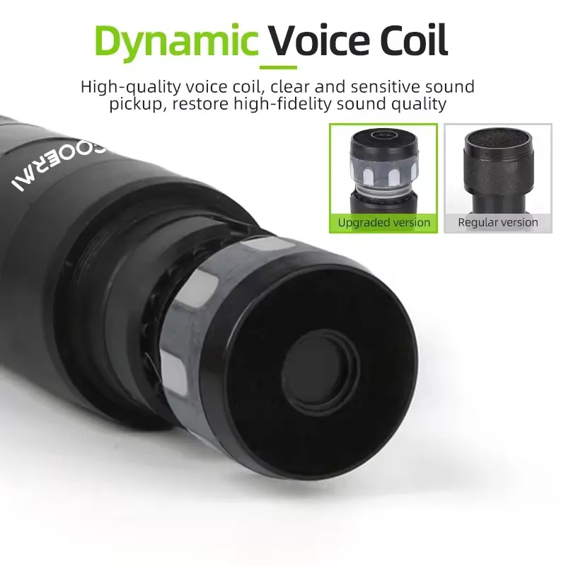 🎤 Microphone Sans Fil Professionnel GOOERMI - Pack Duo Rechargeable  ✅ Titre optimisé :  Microphones sans fil GOOERMI MIM-MRA58 - Duo professionnel rechargeable avec récepteur Jack 6.35mm