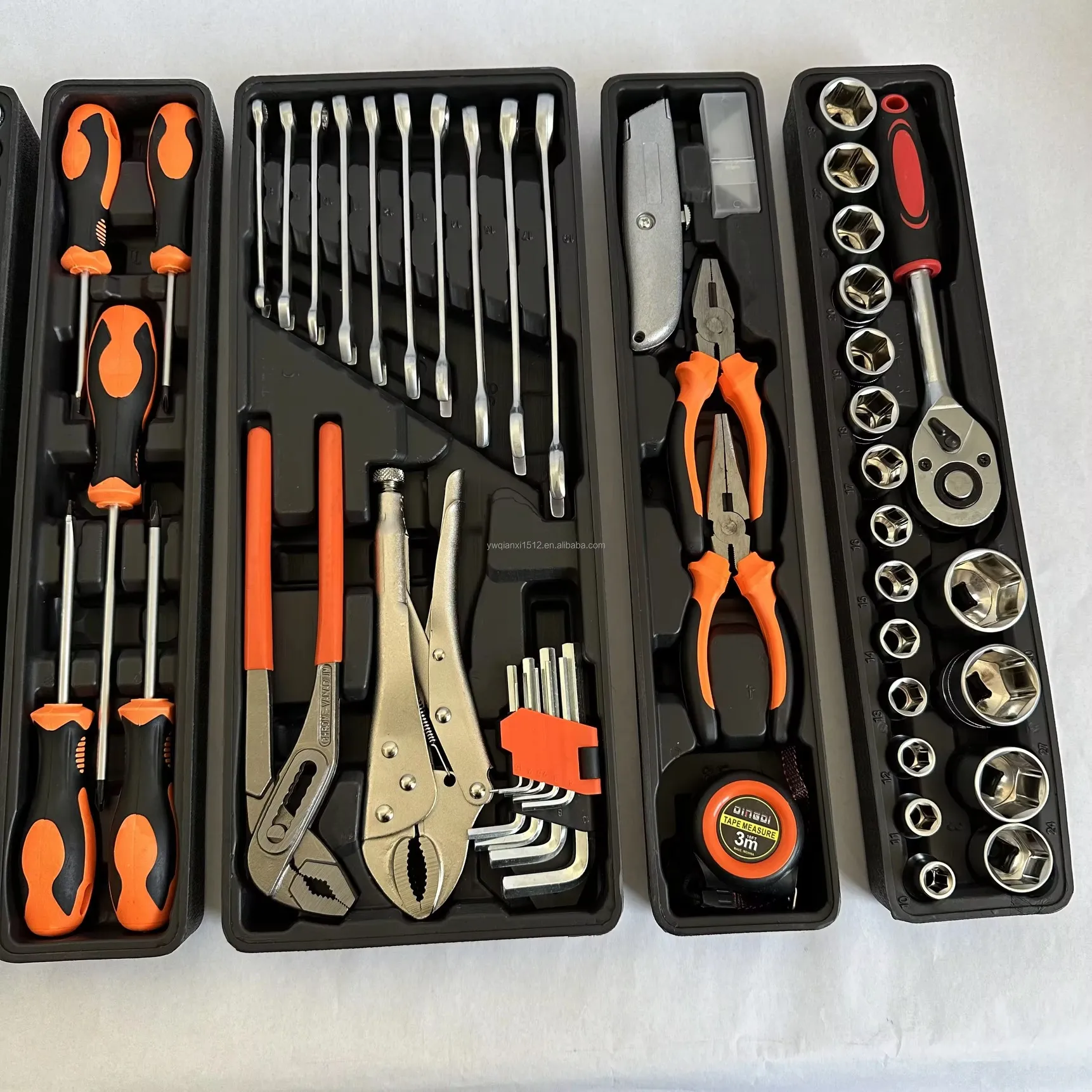 🧰 Boîte à Outils Pliante 85 Pièces - Réparation Automobile et Usage Domestique  ✅ Titre optimisé :  Boîte à outils pliante 85 pièces multifonction – Coffret portable pour mécanique, bricolage et entre