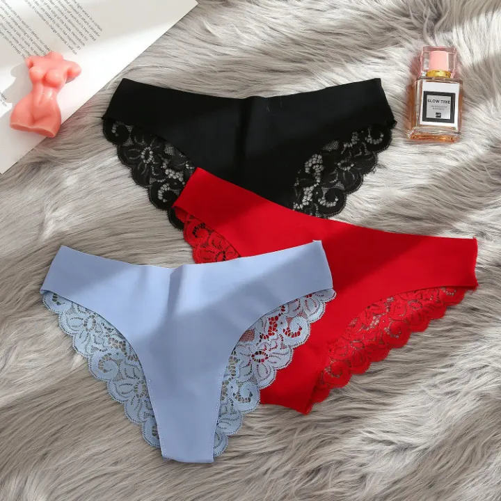 👙 Lot de Culottes Féminines Ultra Douces avec Dentelle – Confort & Élégance