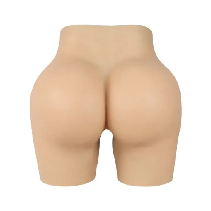 Fausse Fesse en Silicone Réaliste – Effet Fessier Rond & Galbé, 6 Teints Disponibles