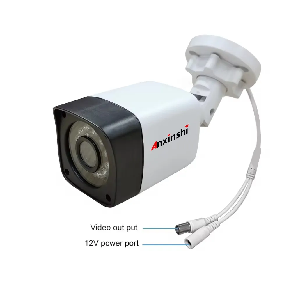 Kit de Vidéosurveillance AHD 4CH – Objectif HD 3.6mm avec Vision Nocturne