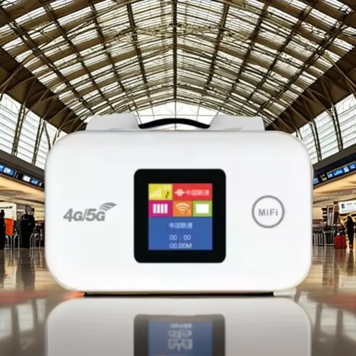 Routeur Portable MF880 – Wi-Fi Mobile Compatible 4G/5G avec Écran LCD