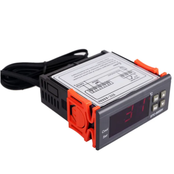 Contrôleur de température numérique STC-1000 – Thermostat avec sonde NTC