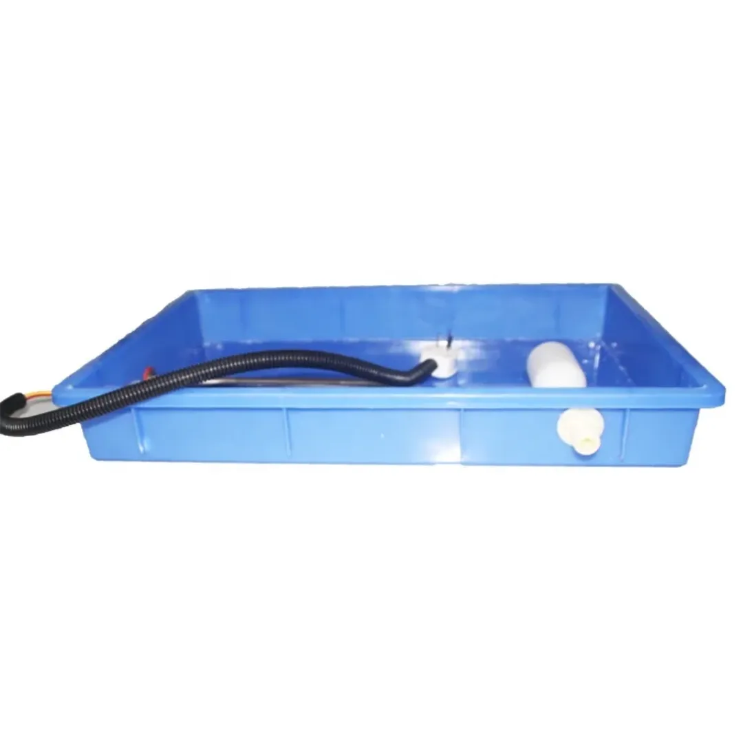 Réservoir d’Eau en Plastique avec Résistance Chauffante et Flotteur – Pour Incubateurs et Équipements Agricoles
