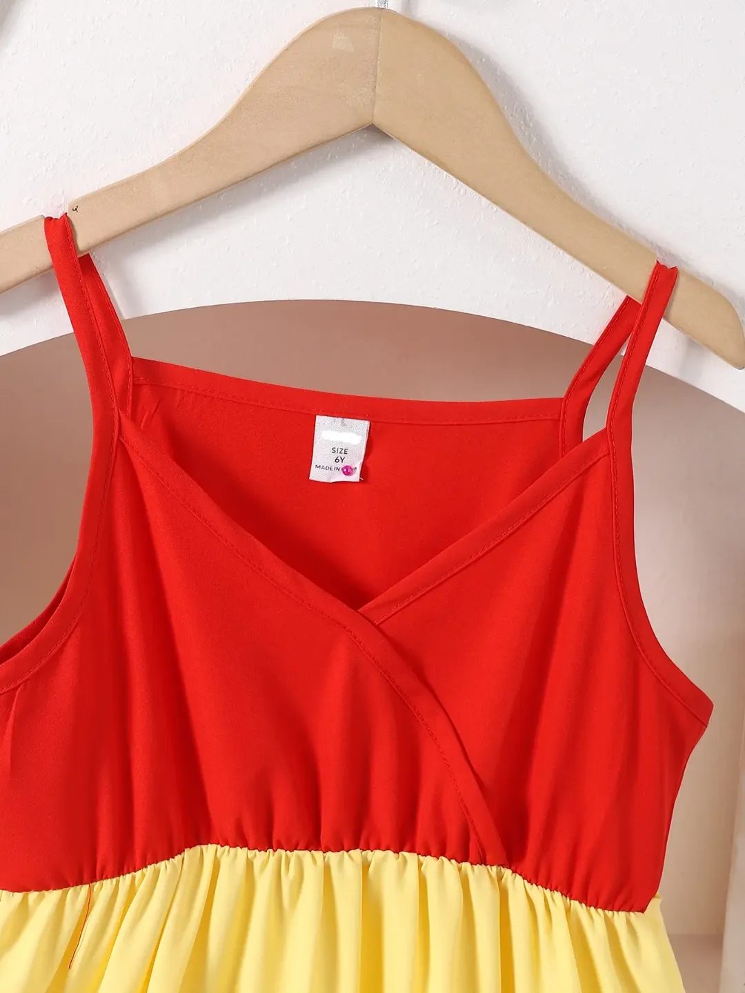 Robe Fille Été Multicolore à Bretelles – Style Bohème