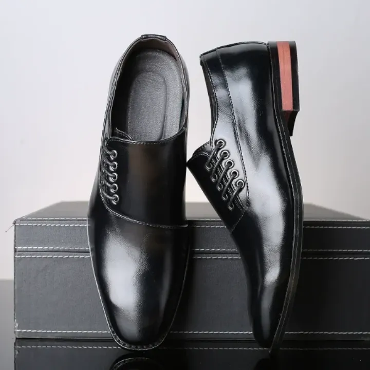 Chaussures Habillées en Cuir Homme – Style Oxford & Derby – Plusieurs Couleurs Élégantes