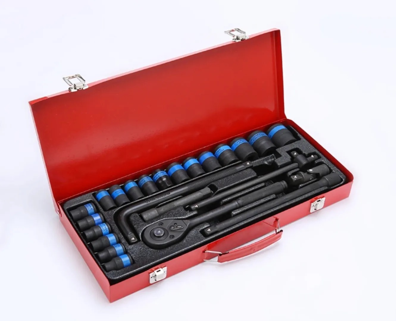 BNYA Kit de clé à douille 24 pièces CRV pour réparation automobile