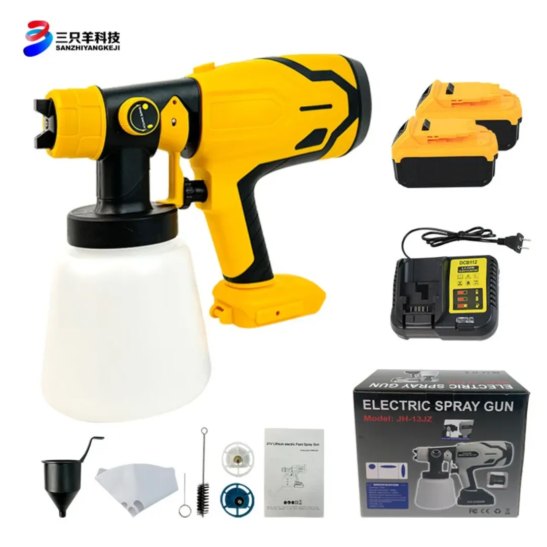 Pulvérisateur de peinture sans fil avec buse de 1.8mm