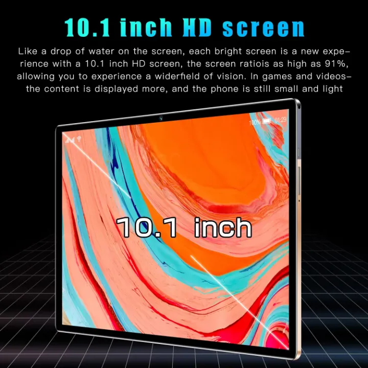 Tablette Android X11 Pro 10.1" 10 Cœurs 8 Go RAM 256 Go Stockage 4G WiFi
