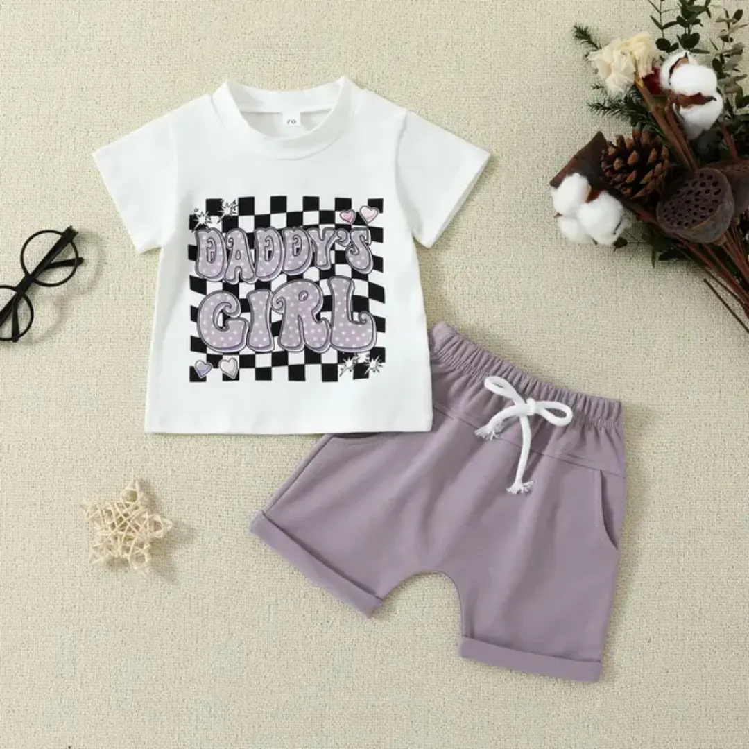 Ensemble Deux Pièces Pour Bébés Garçons T-shirts Et Shorts D'été