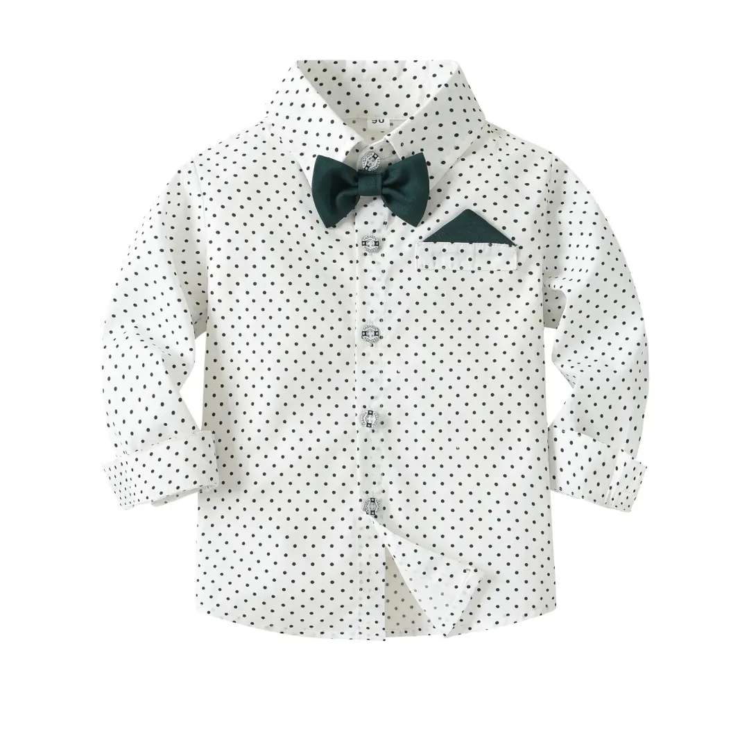 2024 Vente En Gros Coton Enfants Garçons Ensembles Vêtements Costumes