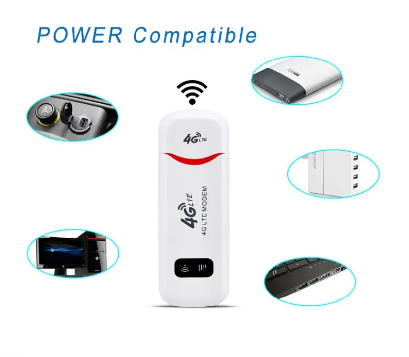 Version Asiatique 4G USB WiFi Dongle NIC Router WiFi Wireless Car Hotspot