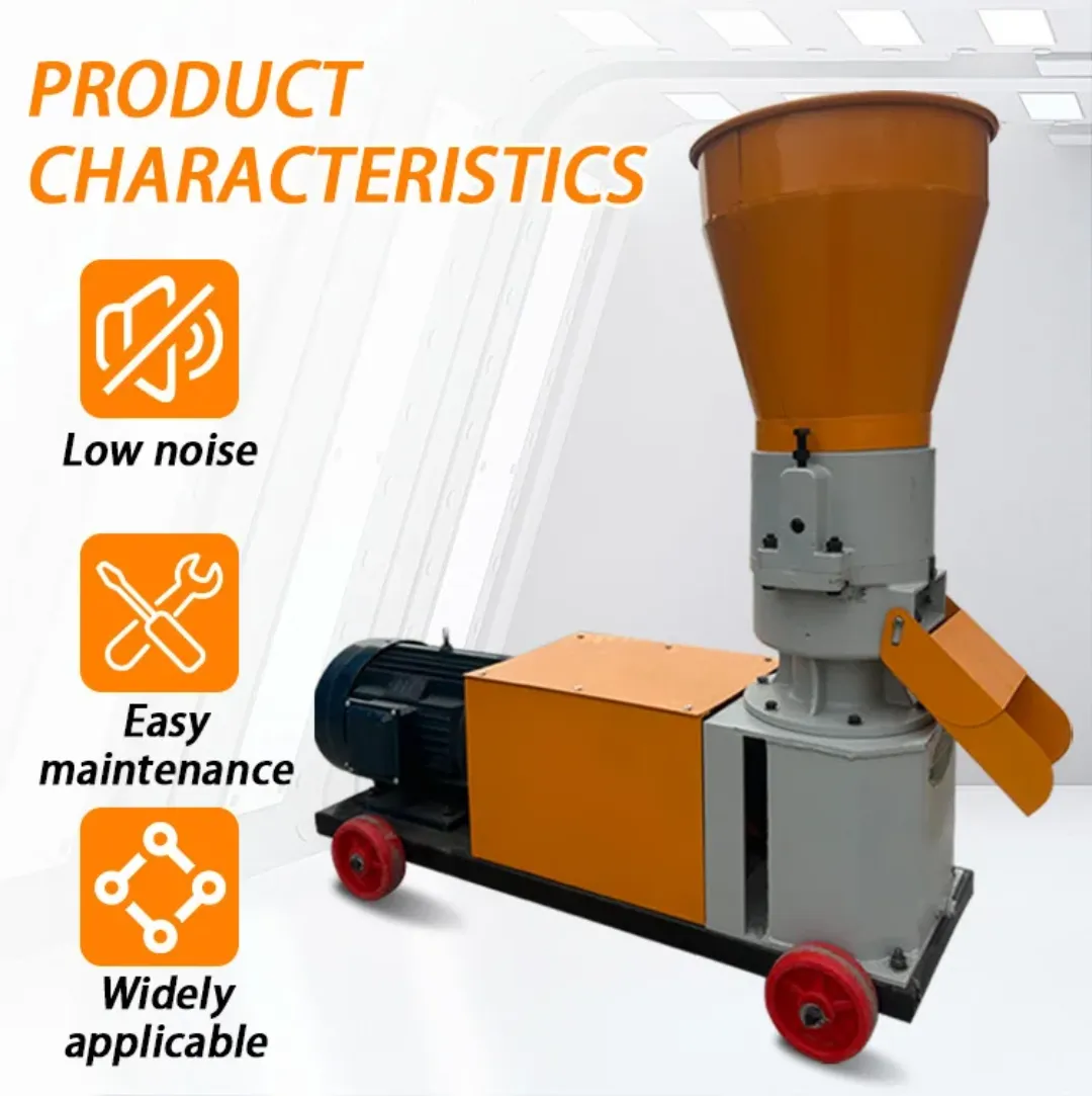 Moulin Mélangeur d'Aliments pour Animaux – Machine à Granulés pour Volailles, Lapins, Porcs, Poulets