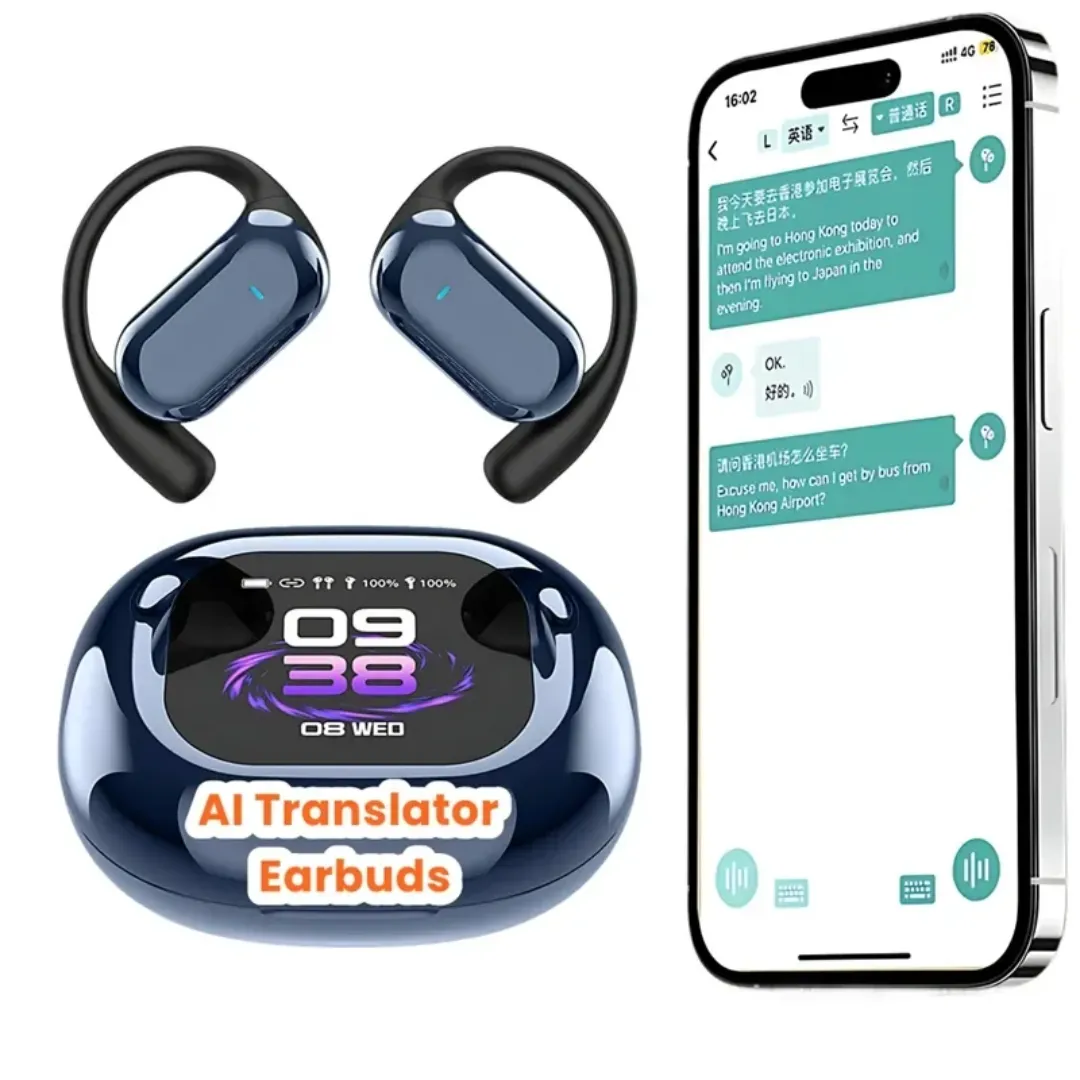 2025 Nouveau Q16 PRO AI Écouteurs TWS avec Traduction en Temps Réel