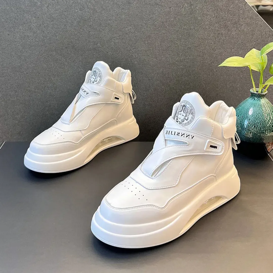Nouveau Coussin D'air Blanc Chaussures Pour Hommes Course Chaussures Décontractées Pour Hommes Respirant Haut Sport Chaussures Pour Hommes