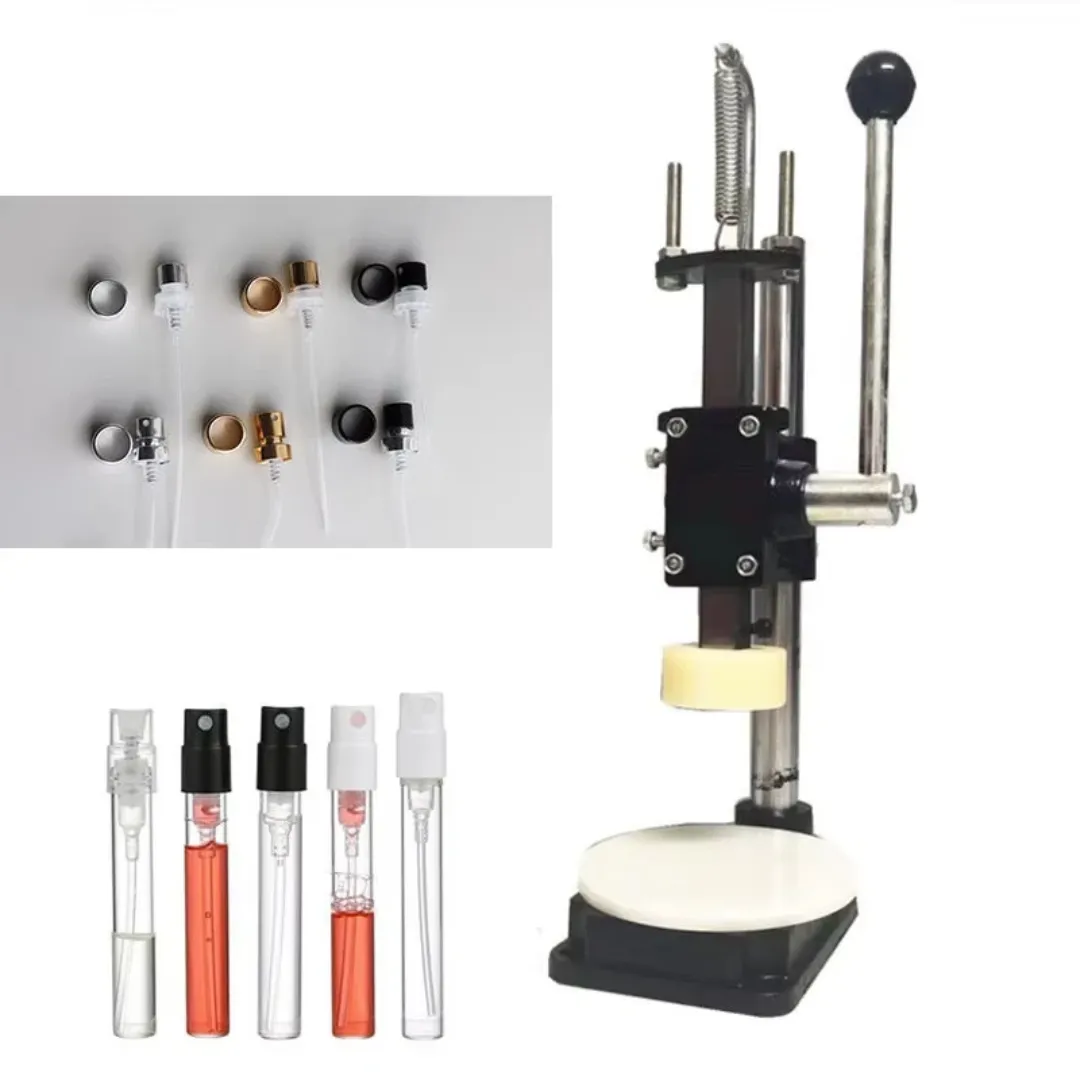Machine de sertissage de bouteilles en verre/sertisseur de pulvérisateur pour bouteille de parfum