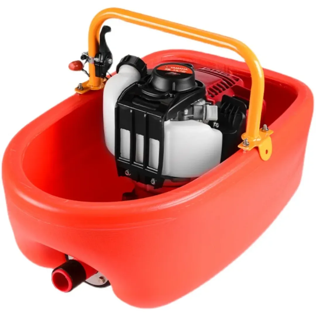 Pompe à eau flottante populaire de 1.5 pouces à essence à 2 temps