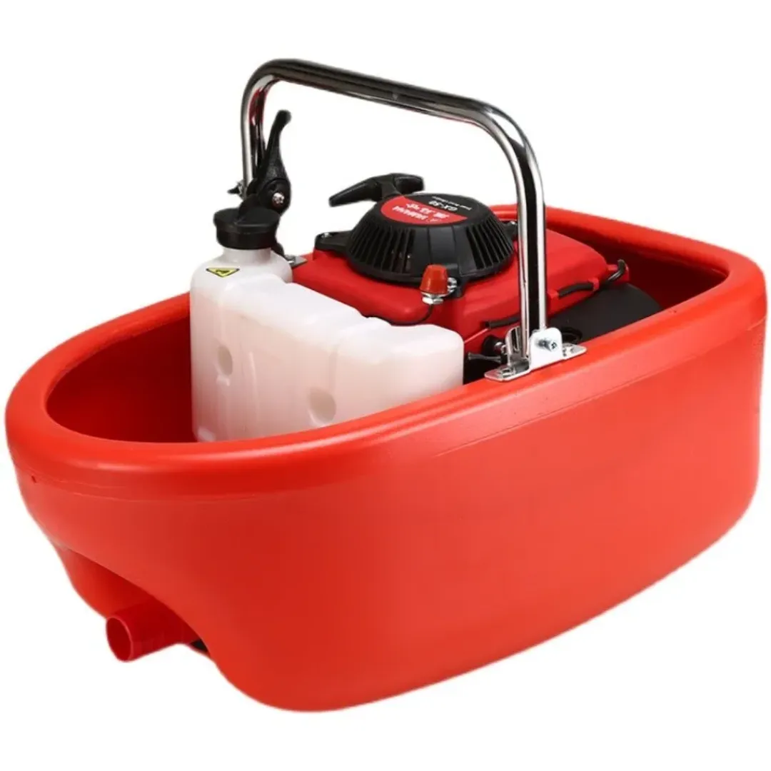 Pompe à eau flottante populaire de 1.5 pouces à essence à 2 temps