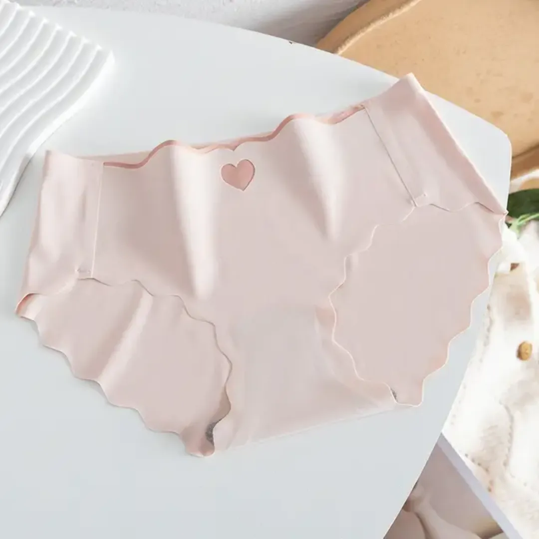 Culotte légère en soie glacée sans couture pour femmes été