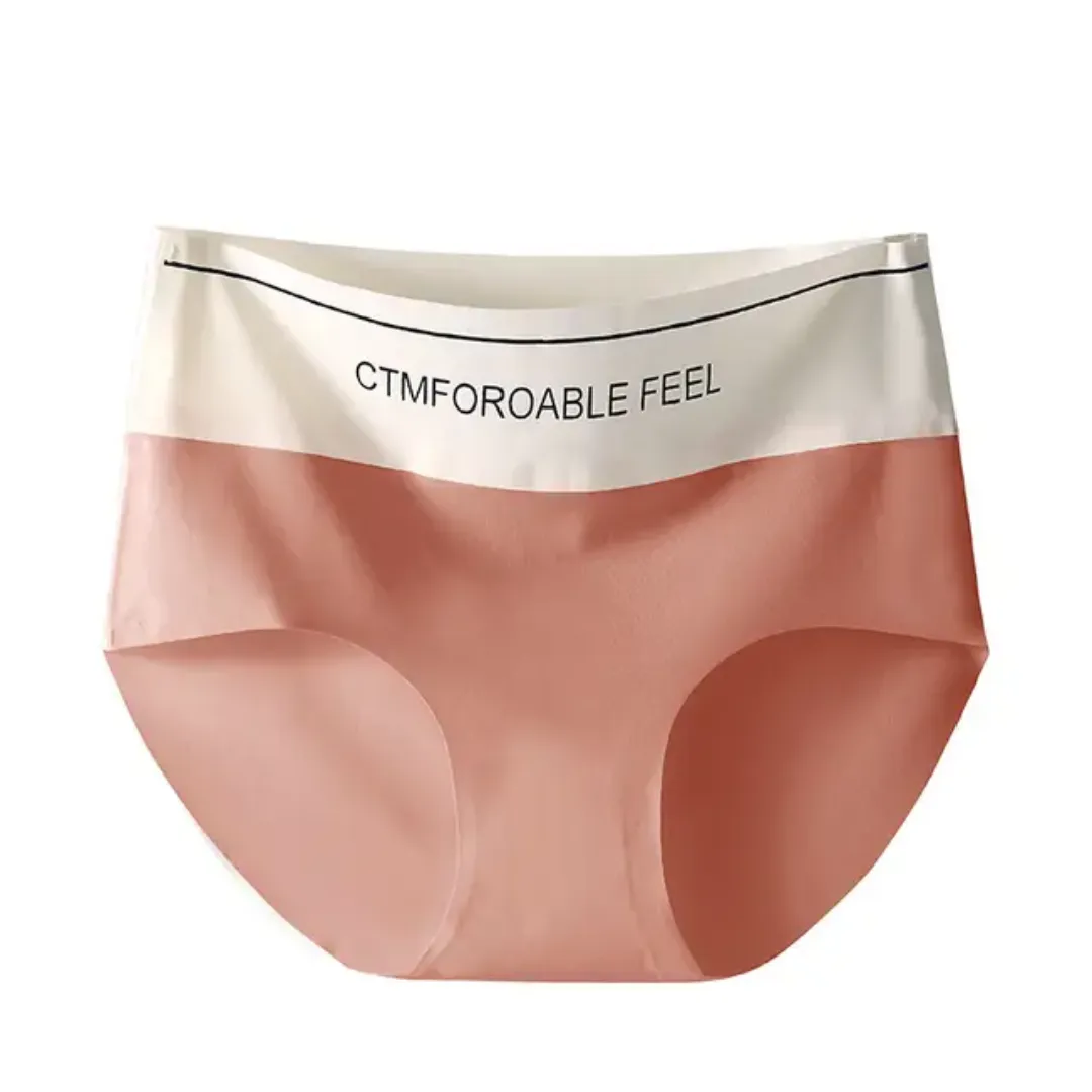 IceSilk 24/7 Bacteriostatic Hyper-Elastic Comfort Panties Everyday Solid Knitted Plain Dyed