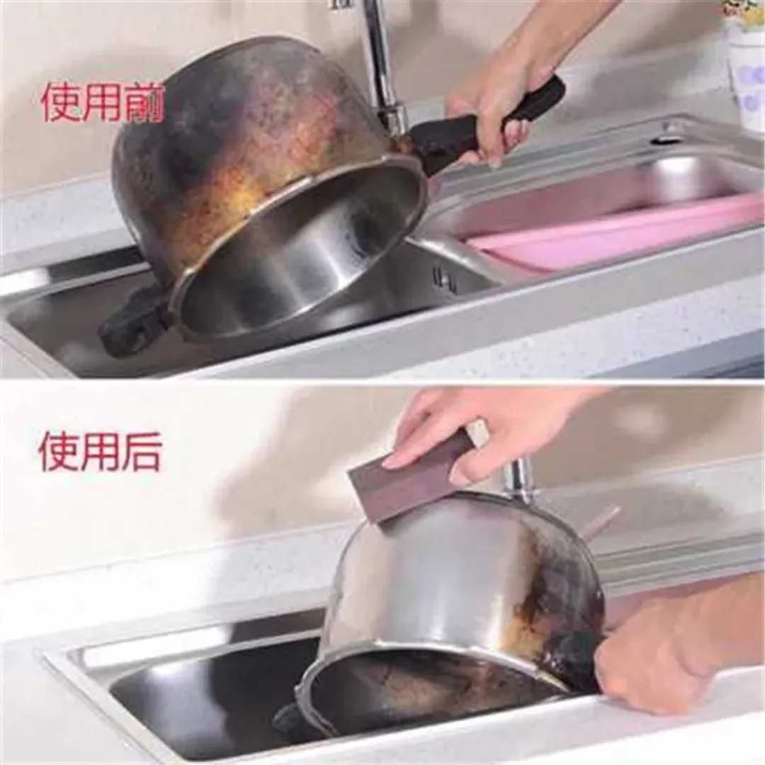Éponge magique nano carborundum pour nettoyage de cuisine