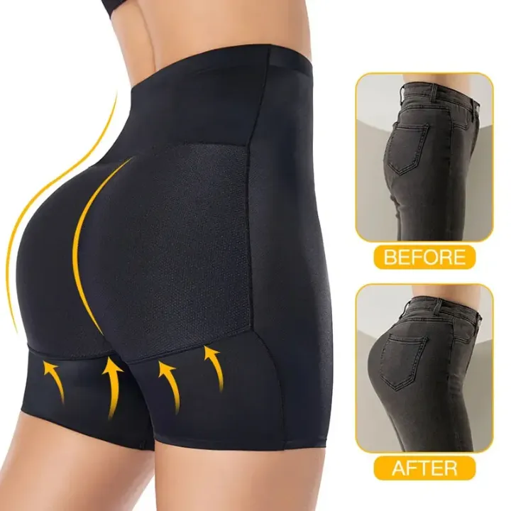 Culotte moulante taille haute contrôle du ventre et rehausseur de hanche pour femme