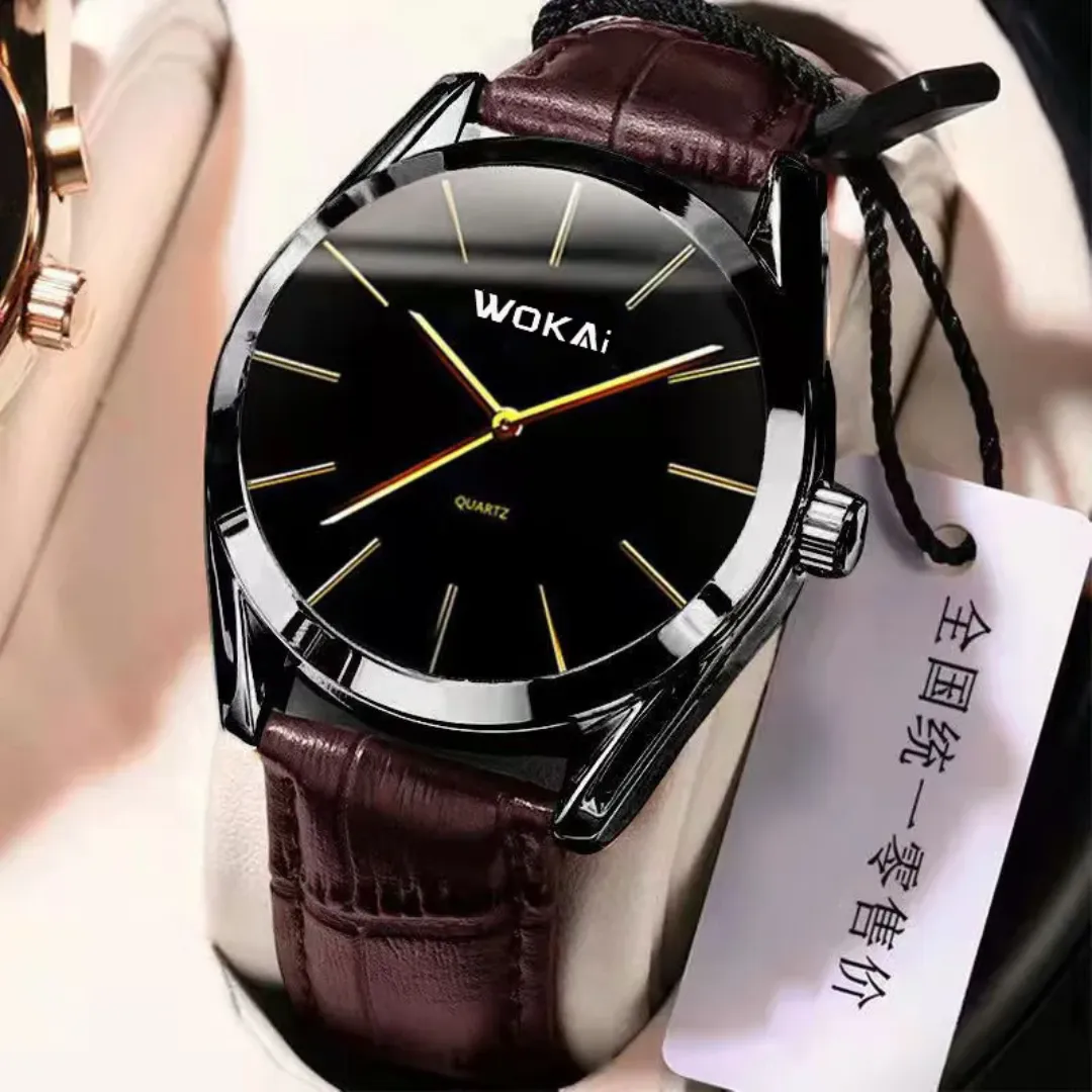 Wokai-05 2023 Nouvelle Montre D'affaires Pour Hommes Quartz Sport Loisirs Étudiant