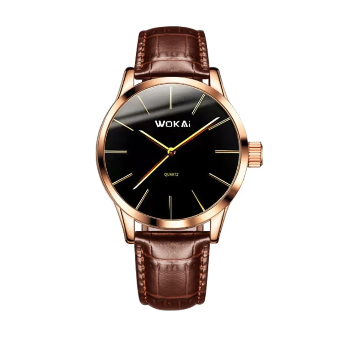 Wokai-05 2023 Nouvelle Montre D'affaires Pour Hommes Quartz Sport Loisirs Étudiant