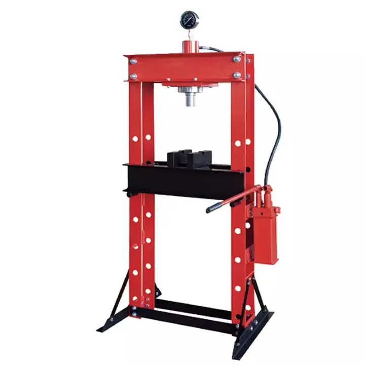 Presse hydraulique 12T (ZX0901B) – Atelier polyvalent avec vérin bouteille