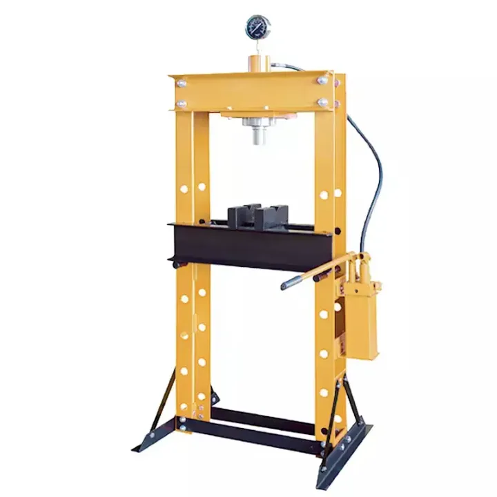 Presse hydraulique 12T (ZX0901B) – Atelier polyvalent avec vérin bouteille
