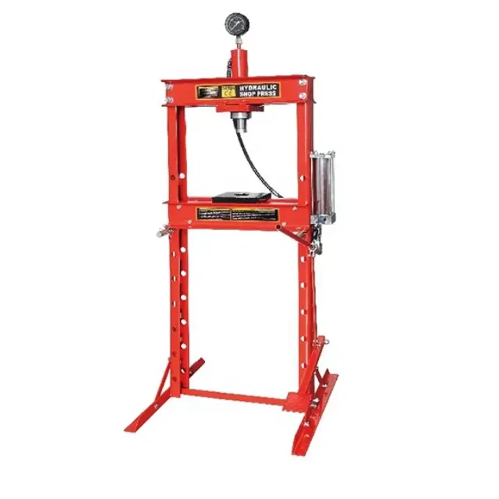 Presse hydraulique 10T (ZX0901E) – Version avec manomètre