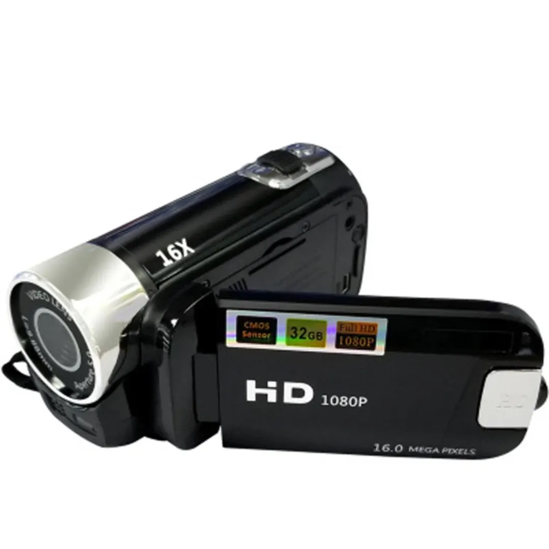 Caméra numérique 16X Fonction d'enregistrement haute définition Capteur d'imagerie CMOS Caméra DV