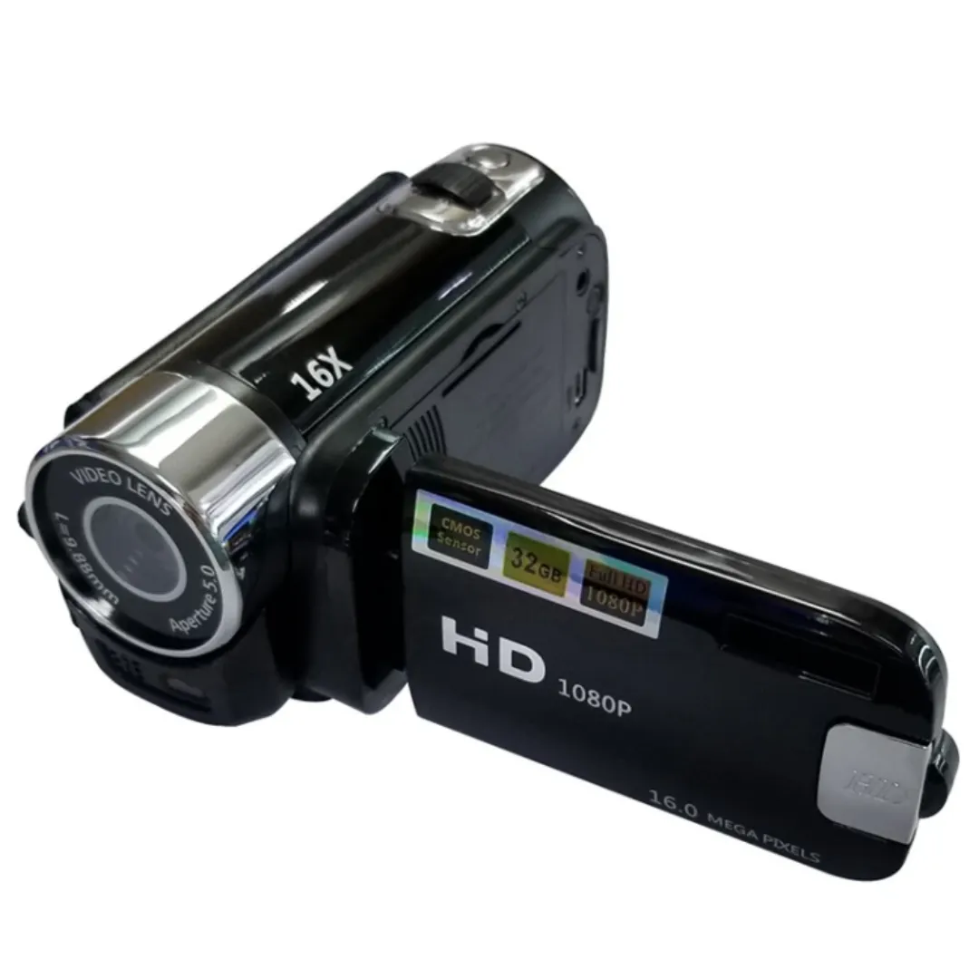 Caméra numérique 16X Fonction d'enregistrement haute définition Capteur d'imagerie CMOS Caméra DV