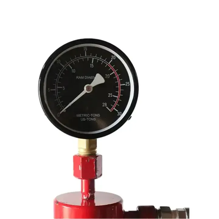 Presse hydraulique 10T (ZX0901E) – Version avec manomètre