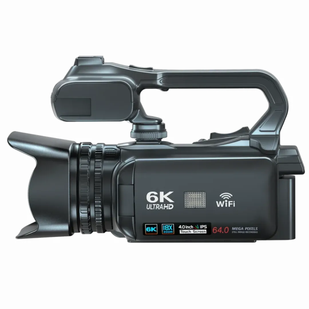 Caméscope Vidéo Numérique 6K HD - Estar - Fonctions Avancées : WIFI, Macro, Nightshot, 170° Grand Angle