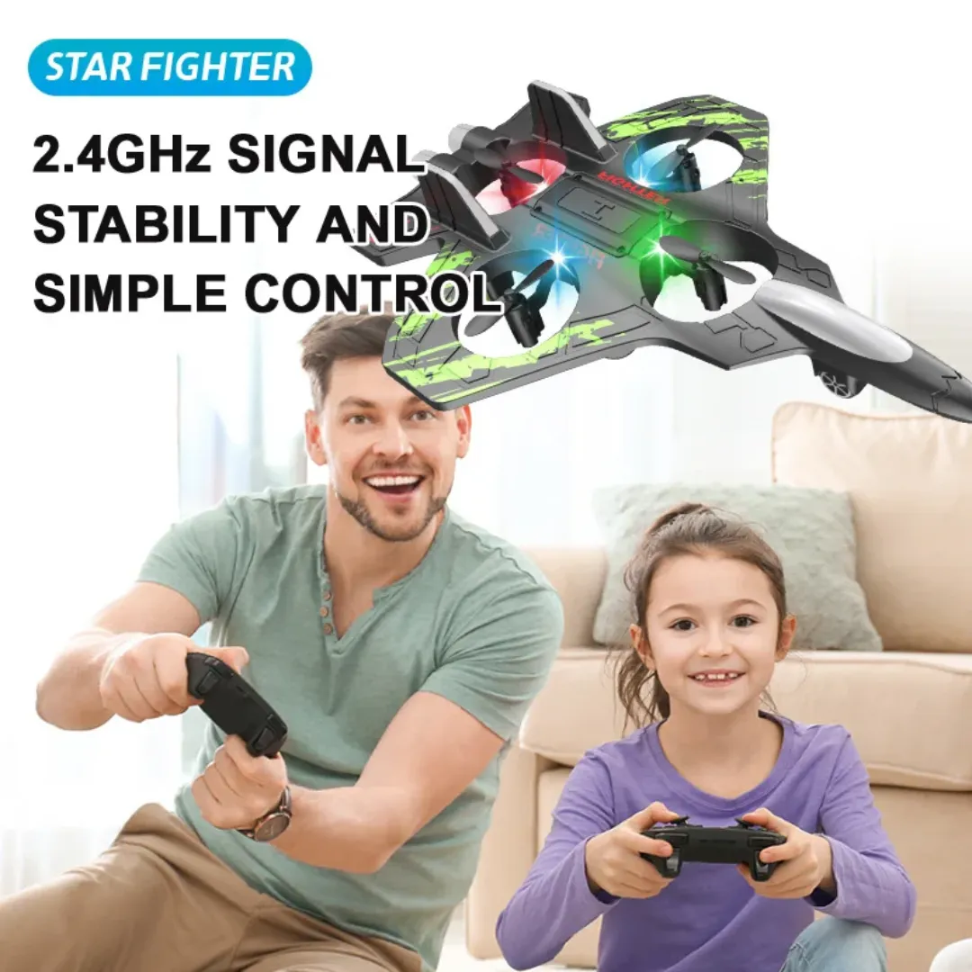 YT gros RC avion Drone pour enfants adulte débutant avec LED et Auto Hover