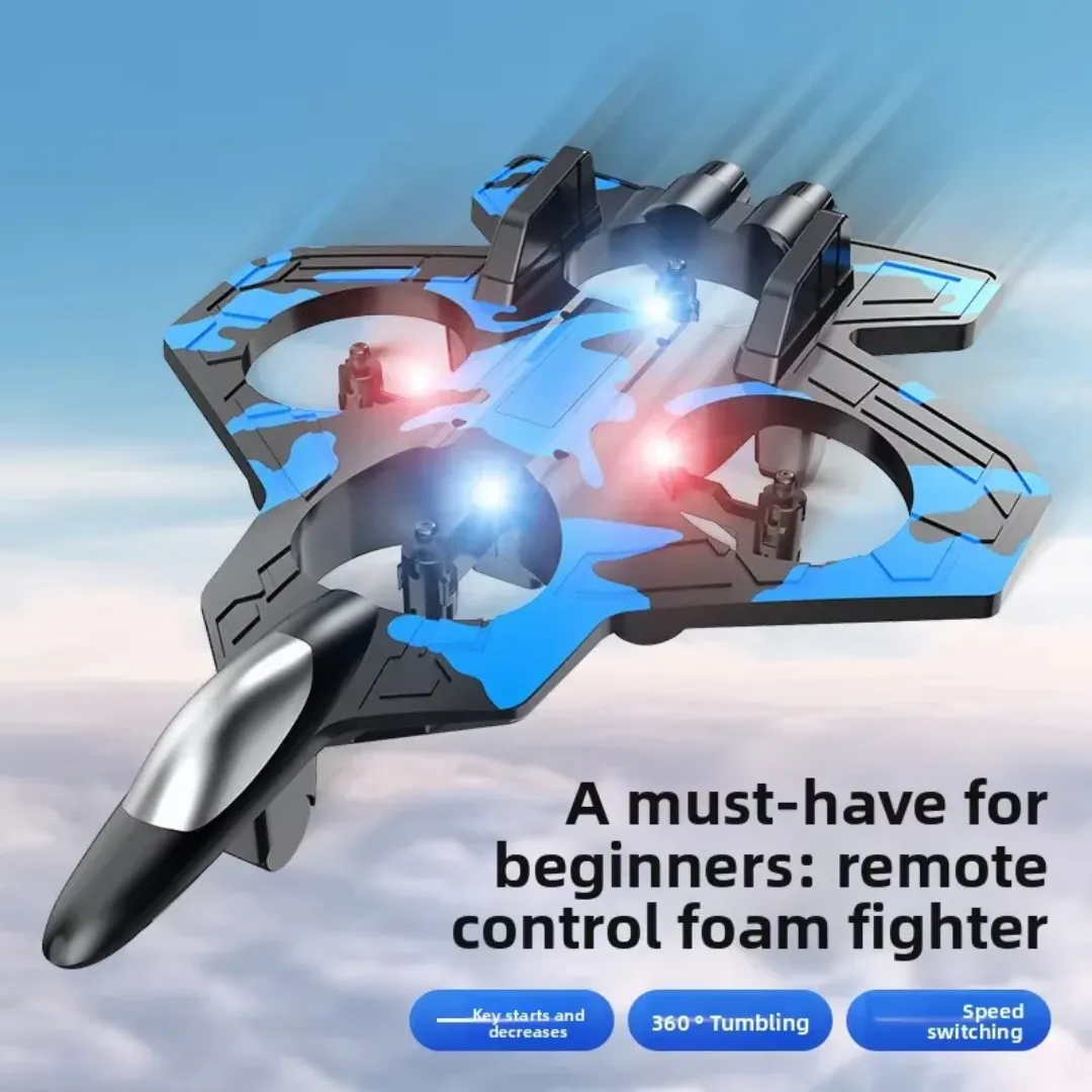 YT gros RC avion Drone pour enfants adulte débutant avec LED et Auto Hover