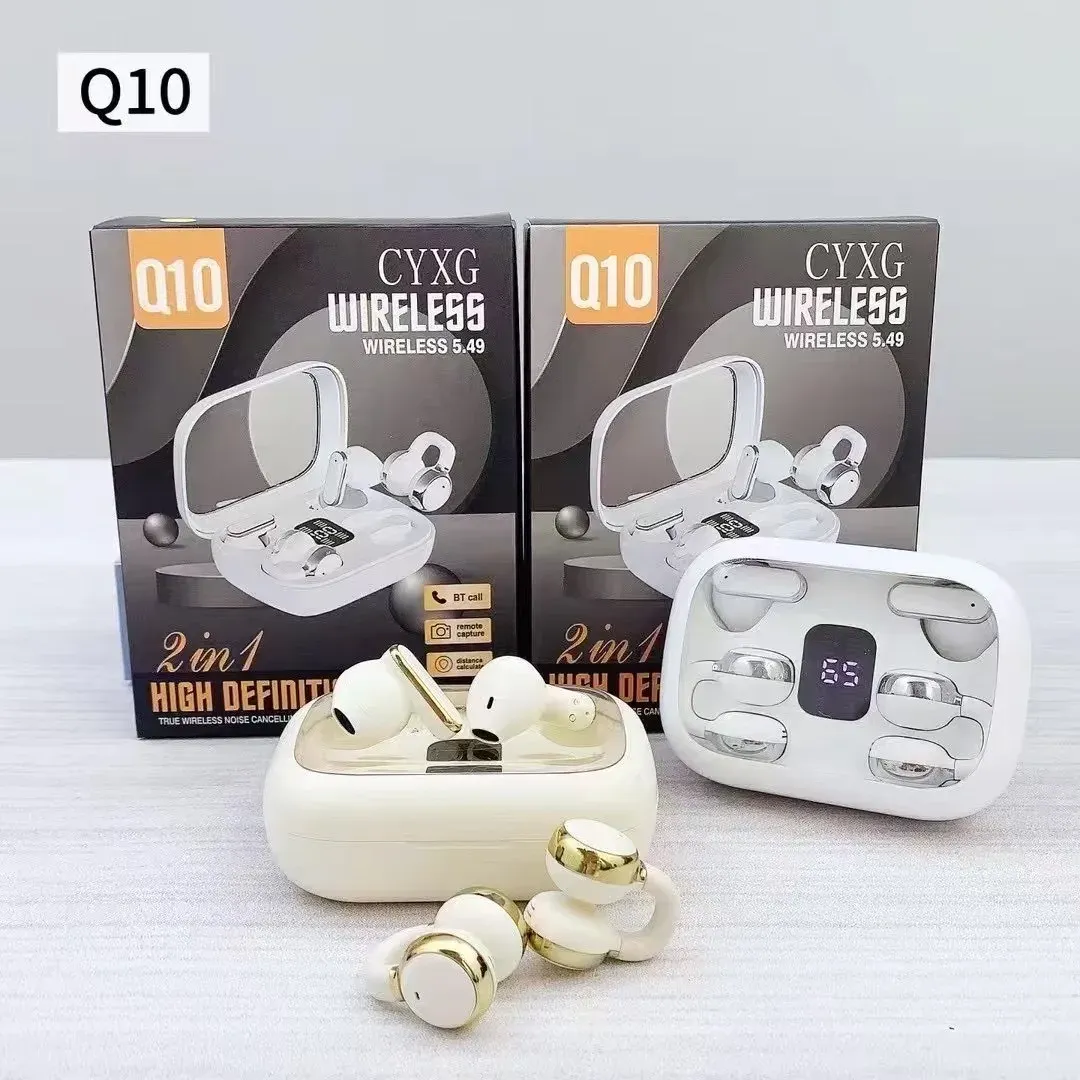 Écouteurs sans fil Q10 TWS pour couple